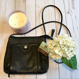  NWT Stone & Co. Carla Leather Crossbody Bag